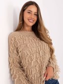 Sweter MI-SW-2008.86 beżowy