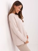 Bluzka LK-BZ-510126.00 jasny beżowy M/L