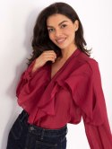 Bluzka MI-BZ-27427.96 bordowy