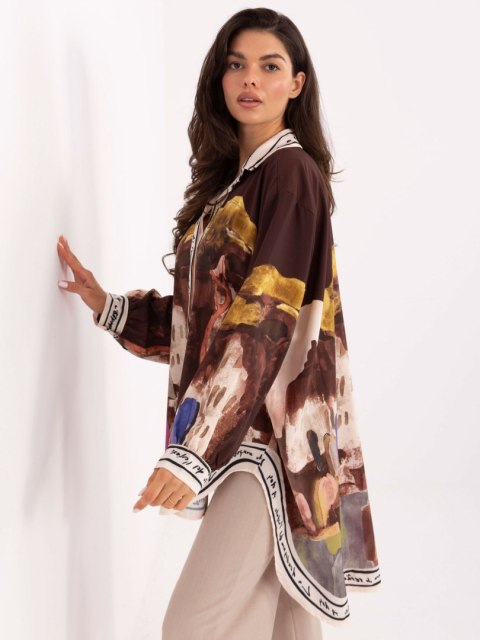 Koszula IT-KS-18729.12 brązowy