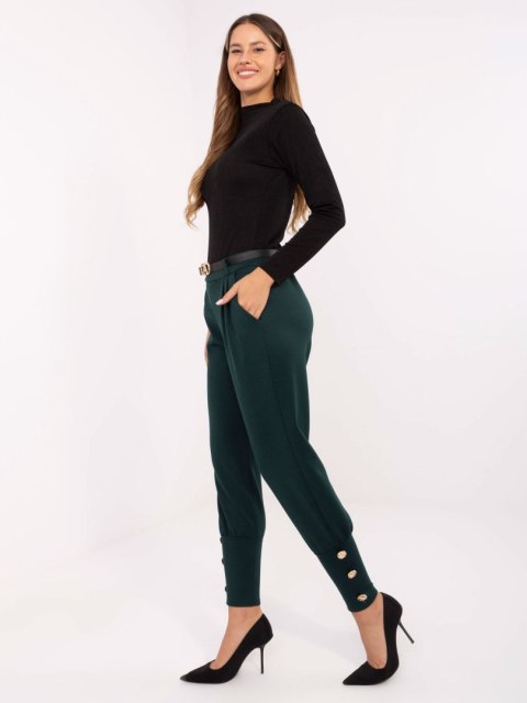 Spodnie IT-SP-21679.03 ciemny zielony