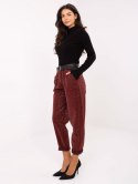 Spodnie IT-SP-242976.29P bordowy