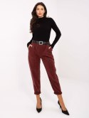 Spodnie IT-SP-242976.29P bordowy