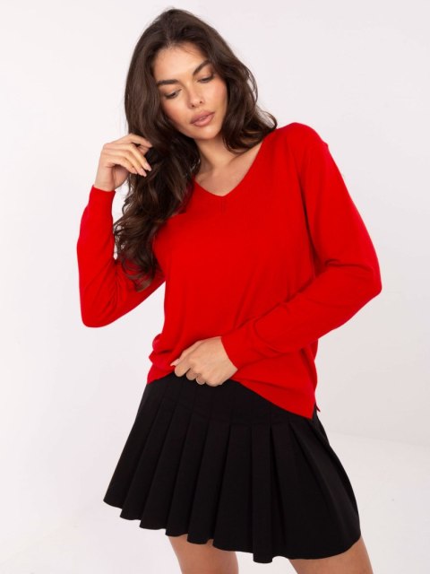 Sweter PM-SW-SY5511.78 czerwony XL/XXL