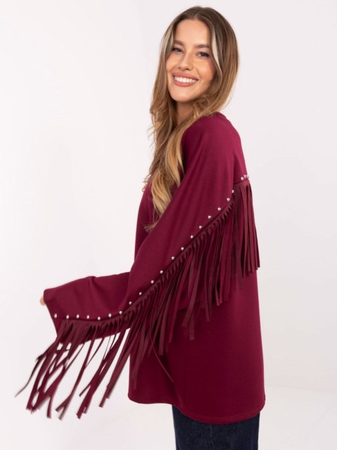 Bluzka IT-BZ-21695.10 bordowy