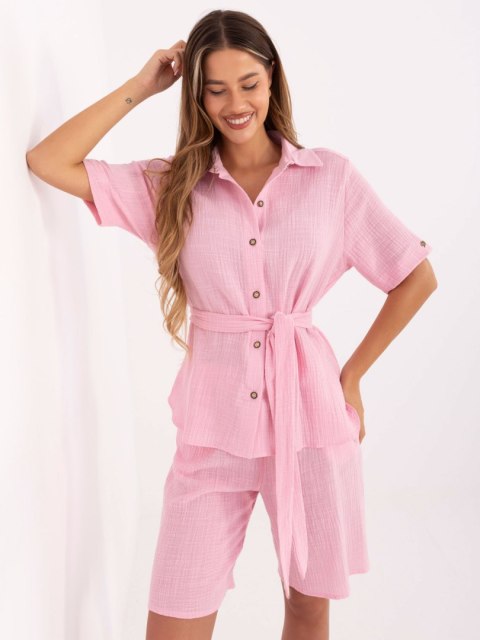 Komplet LK-KMPL-510096.96 jasny różowy S