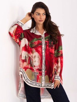 Koszula IT-KS-18729.12 bordowy