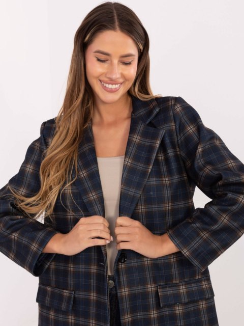 Marynarka IT-MA-21739.16P granatowy