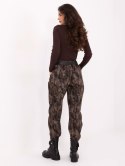 Spodnie IT-SP-242975.84 ciemny brązowy