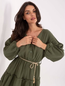 Sukienka MI-SK-A5079.27 khaki