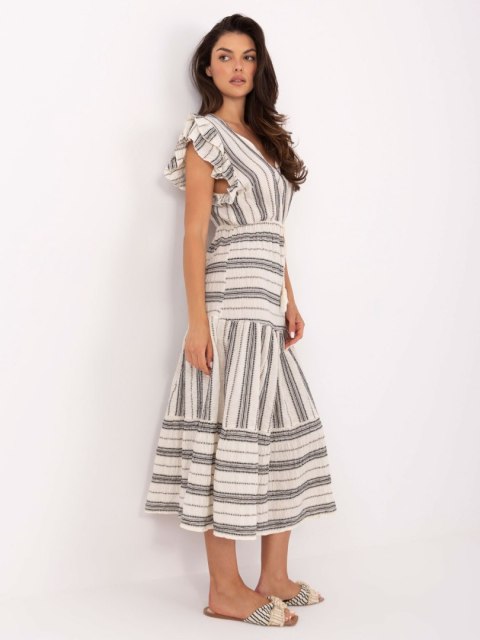 Sukienka TW-SK-BI-28760.97 biało-czarny