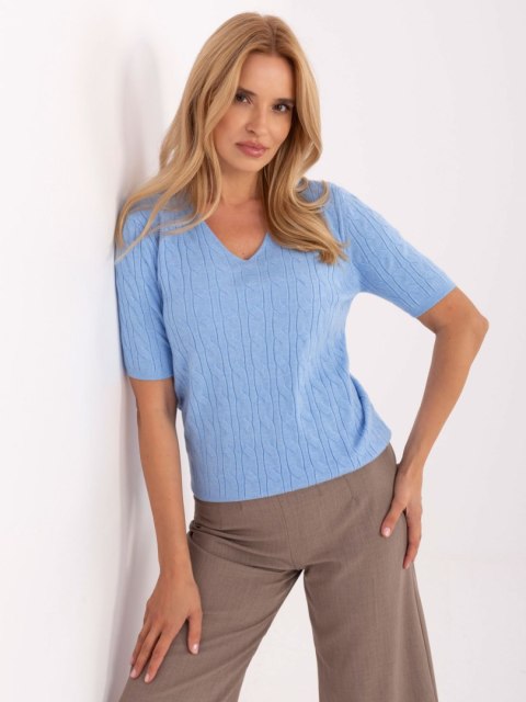Sweter PM-SW-B-615.18 jasny niebieski