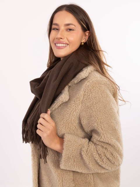 Szalik AT-SZ-23185.73P ciemny brązowy