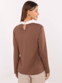 Bluzka LK-BZ-510124.93 jasny brązowy S