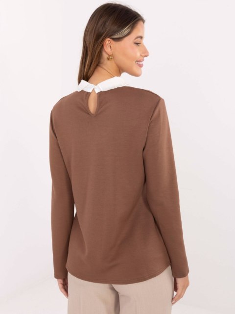 Bluzka LK-BZ-510124.93 jasny brązowy S