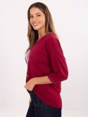 Bluzka RV-BZ-A820.27P bordowy