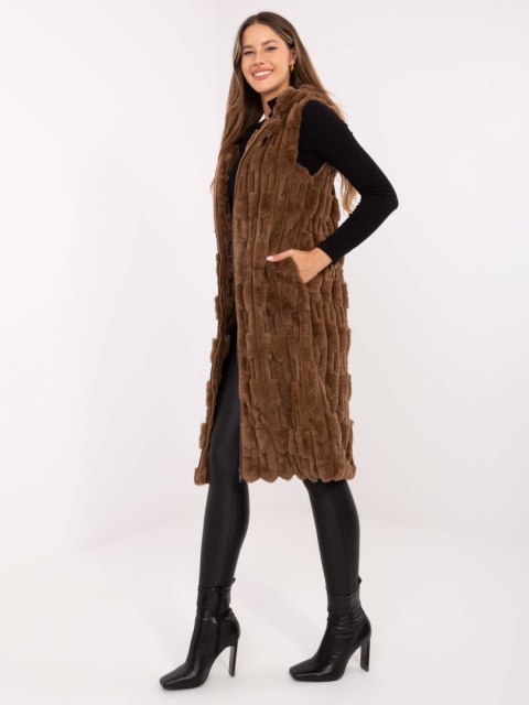 Kamizelka AT-KZ-2368-1.57 ciemny bezowy M/L