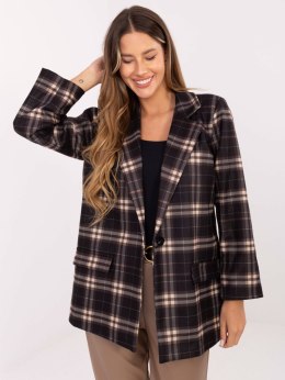 Marynarka IT-MA-21739.16P czarno-beżowy