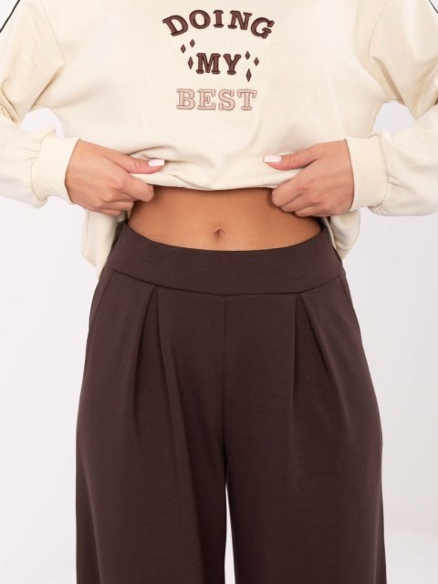 Spodnie dresowe RV-DR-A613.69 ciemny brązowy