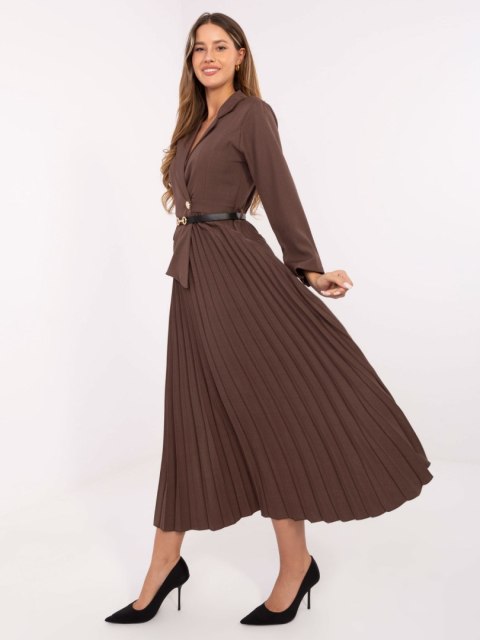 Sukienka IT-SK-21599.80 brązowy