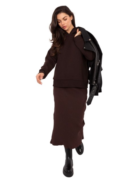 Bluza RV-BL-A1006.27 ciemny brązowy