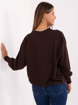 Bluza RV-BL-A870.45 ciemny brązowy