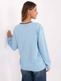 Bluza RV-BL-A968.00 jasny niebieski