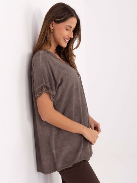 Bluzka MI-BZ-7951.34 ciemny bezowy