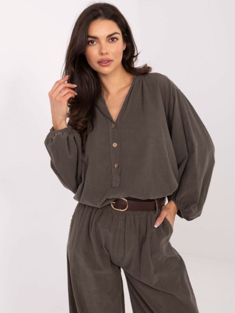 Koszula IT-KS-233607.63 ciemny khaki