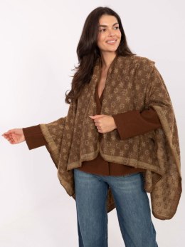 Poncho AT-PN-7661.89 camelowy