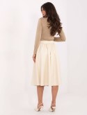Spódnica DHJ-SD-A1997.76 jasny beżowy