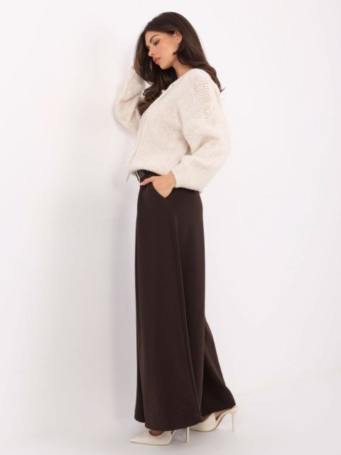 Spodnie IT-SP-17872.76 ciemny brązowy