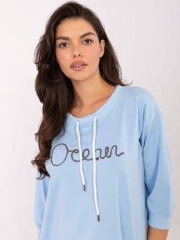 Bluzka RV-BZ-A785.58 jasny niebieski