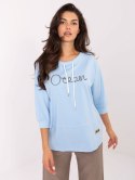 Bluzka RV-BZ-A785.58 jasny niebieski