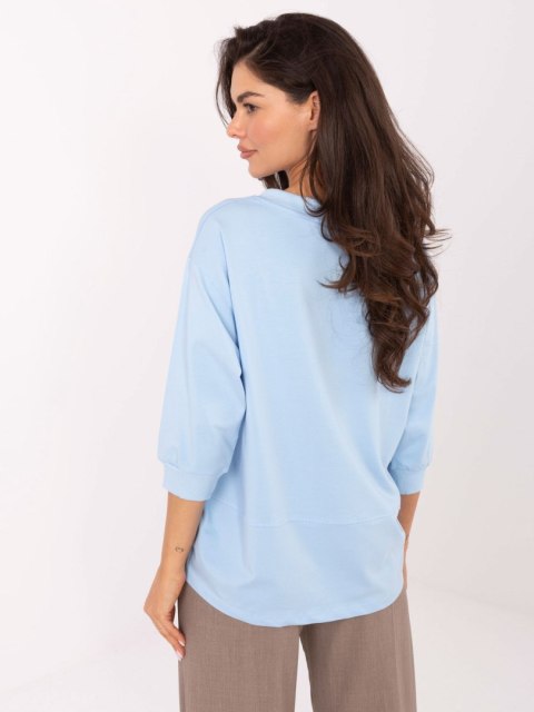 Bluzka RV-BZ-A785.58 jasny niebieski