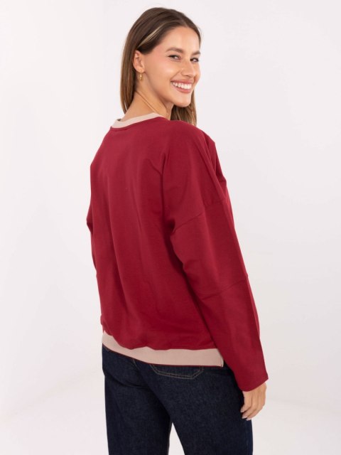 Bluzka RV-BZ-A907.08P bordowy
