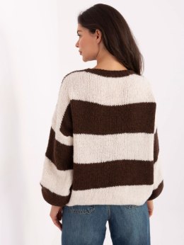 Sweter MI-SW-0109.79 brązowy