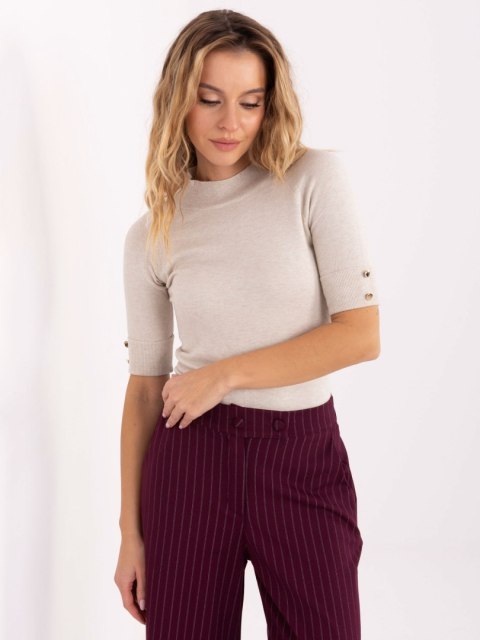 Sweter PM-SW-R2316.29 jasny beżowy S/M