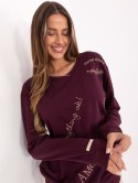 Bluza RV-BL-A968.00 bordowy