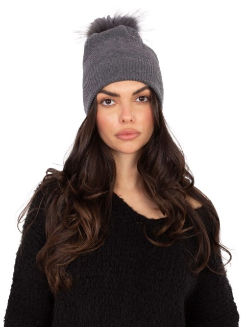 Czapka AT-CZ-171701.37 ciemny szary