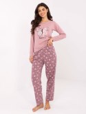 Piżama DU-PI-FP-001.48 jasny różowy L