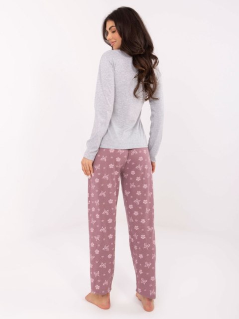 Piżama DU-PI-FP-001.48 szary L