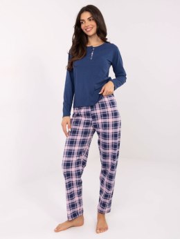 Piżama DU-PI-FP-004.03 ciemny niebieski L