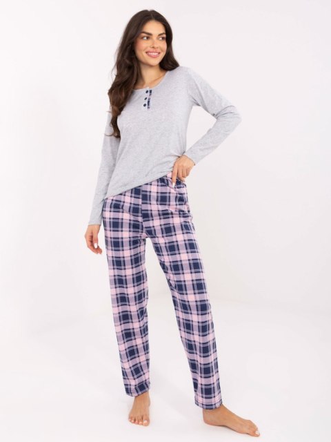 Piżama DU-PI-FP-004.03 szary XL