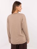 Bluza RV-BL-A941.58 ciemny bezowy