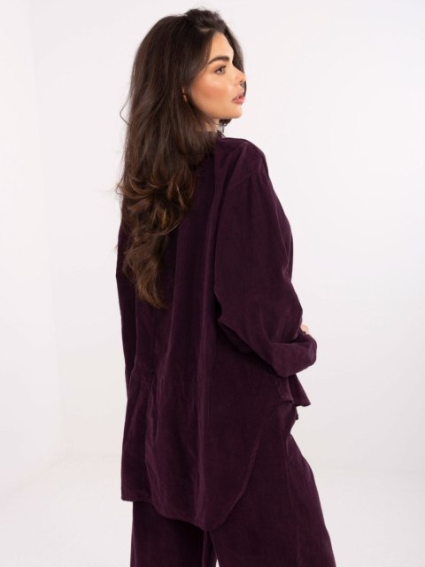 Koszula IT-KS-233607.63 ciemny fioletowy