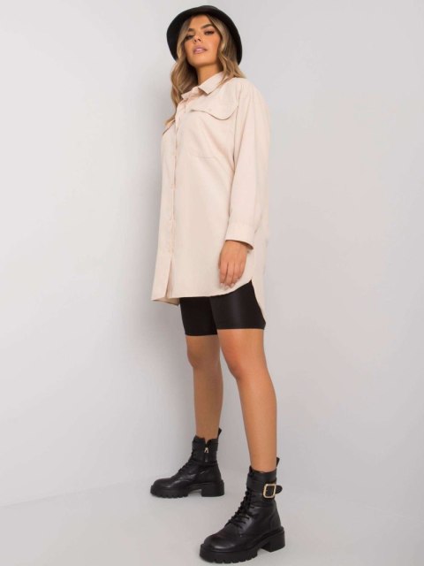 Koszula EM-KS-678.57 jasny beżowy L/XL