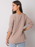 Bluzka RV-BZ-7362.19 ciemny bezowy S/M