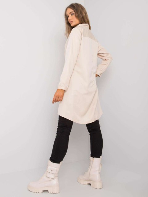 Koszula EM-KS-556.17 jasny beżowy L/XL