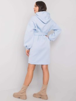 Sukienka RV-SK-7253.13 jasny niebieski L/XL